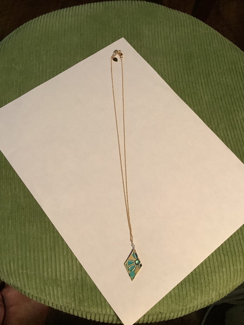 Holly Yashi niobium and gold necklace